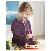 Melissa and Doug Band-in-a-Box Clap! Clang! Tap! Kids' Musical Instruments Set