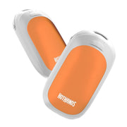 Kobayashi HotHands Rechargeable Hand Warmers, 2-Pack, Adjustable Heat, Fast Heating, Long-Lasting, Compact, Orange, H163650