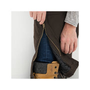 Berne Softstone Duck Insulated Bib Overalls for Ladies - Dark Brown - S - Tall
