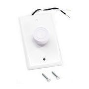 IHP FBK-200 Fireplace Blower Kit, 130 CFM Ball Bearing Motor, Variable Speed Controller, White Single Cover Plate
