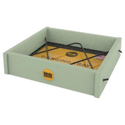 Birds Choice Plastic Hanging Tray Wild Bird Feeder, Eco-Friendly Recycled Poly Lumber, Stainless Steel Fasteners, Green, Weatherproof, Platform Style, BCHTSG