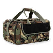 5.11 Tactical Range Ready Trainer Bag, Woodland Camo, 50L Capacity, Fully Padded with Removable Dividers