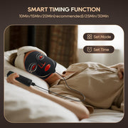 Morfone Red Light Therapy Face Mask, 4 Modes LED Skin Care Device with Remote, Portable Silicone Design for Home and Travel