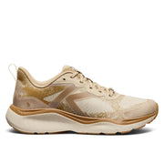 KEEN Leiki Speed Women's Hiking Shoes, Water-Resistant Synthetic Leather, Lightweight LuftCell Insoles, Birch/Safari, 6.5, 1030704