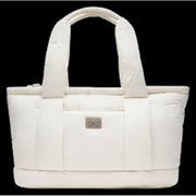 Under Armour Studio Puffer Tote Bag Summit White