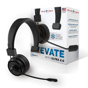 Blue Tiger Elite Ultra 2.0 Wireless Bluetooth Headset, Noise Cancelling, Hi-Fi Audio, Lightweight, 60 Hours Talk Time, 17-180300