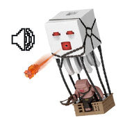 Minecraft JFB69 Blast Attack Ghast Action Figure Playset with Lights, Sounds & Projectile