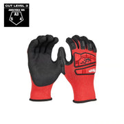 Milwaukee 48-73-8132 Men's Outdoor Dipped Dipped Gloves Black/Red L