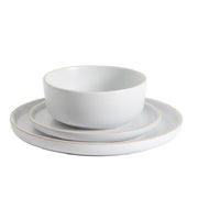 Gibson Overseas Inc.128125.12R Everyday Essential White Dinnerware Set, 12-Piece Set