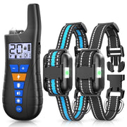 Uscamel H110908A Shock Collar for 2 Dogs, 3 Training Modes with 20 Levels, Rechargeable Waterproof Receiver, Remote Range 2600 ft