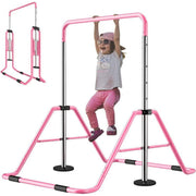 Cap Barbell FM-GYMBAR-PK Adjustable Height Horizontal Gymnastics Bar For Kids, Pink