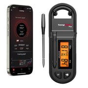 ThermoPro TempSpike Plus Wireless Meat Thermometer with Dual Ultra-Thin Zirconia Ceramic Probes, Bluetooth 5.2, 600ft Range, IP67 Waterproof, TP972W