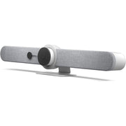 Logitech Rally Bar All-In-One Video Conferencing Camera, Ultra HD 4K 30fps, Digital Zoom, High-Performance Audio, White, 960-001320