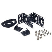 APC AR7711 NetShelter Zero U Accessory Mounting Bracket, Black Aluminum Rack Mount