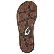 OluKai Tuahine Toe Post Sandals for Men - Toffee/Toffee - 13M