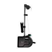 Scotty Fishing 1106 Depthpower Electric Fishing Downrigger with 60in Telescoping Stainless Steel Boom, 16-Position Pedestal Swivel Mount, Rodmaster II Rod Holder, Black Beige