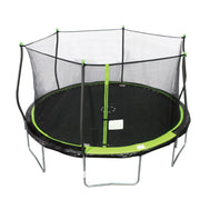 Bounce Pro 14-ft Trampoline With Enclosure Combo, Green & Black - Rust-resistant Frame