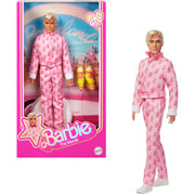 Mattel Barbie The Movie Ken Collectible Doll, Ryan Gosling as Ken, Pink Jumpsuit with B Detail, White Sneakers, Multicolor Roller Skates, Display Stand, JCP80