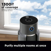 Shark HP305 Never Change Air Purifier Max with Odor Neutralizer Tech, Black