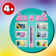 LEGO 6427551 Gabbys Dollhouse 10788 Building Toy Set, an 8-Room Playhouse with Authentic Details and Popular Characters from The Show, Including Gabby, Pandy Paws, Cakey and Mercat, Gift for Kids Ages 4+