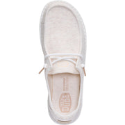 Heydude Wendy Stretch Jersey Women's Casual Shoes, Slip-On Loafers, Lightweight, Comfortable, Oatmeal Beige, 43857-82284-05