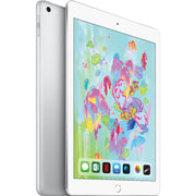 Apple iPad 6th Gen 128GB Silver Wi-Fi MR7K2LL/A