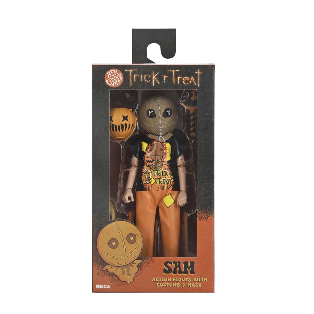 NECA Trick 'r Treat Sam 6-Inch Clothed Action Figure with Costume and ...