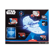 Jazwares Star Wars Micro Galaxy Squadron Ahsoka Tano T-6 Jedi Shuttle, Multicolor, 13-Inch, SWJ0164