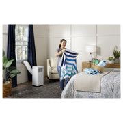 GE APFD06JAWW 6,100 BTU 115-Volt 3-in-1 Portable Air Conditioner with Remote, White