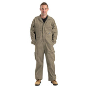 Berne FRC04KHR380 Flame-Resistant Unlined Coveralls for Men - Khaki - 38 - Regular
