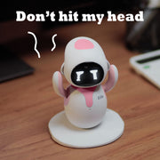 Energize Lab Eilik Pink Interactive Robot Pet, Touch-Responsive Emotional Companion with Mini-Games, Timers, Dance Mode, and Social Play