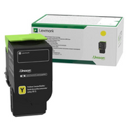 Lexmark 78C1XY0 Unison Original Extra High Yield Laser Toner Cartridge - Yellow - 1 Each