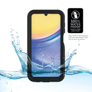 Body Glove 100075446 Tidal Waterproof Phone Case for Samsung Galaxy A15 5G - Black/Clear