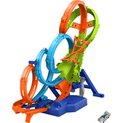 Hot Wheels HXR70 Action 4 Loopings Crash Danger