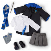 Harry Potter Ravenclaw School Uniform with Wand for 18-inch Dolls