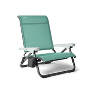 YETI Hondo Reclining Beach Chair, Breathable UV-Resistant FlexGrid Fabric, Supports 350 lb, Seafoam, 26010000363