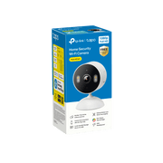 TP-Link Tapo TCW61 Indoor/Outdoor Security Camera, HD Color Night Vision, IP65 Weatherproof, Smart AI Detection, Two-Way Audio, Local microSD Storage