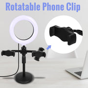 Also Go BAOKALER 48V XLR Large Diaphragm Condenser Microphone Kit with Live Sound Card, Bluetooth 5.2, USB-C, RGB Lighting