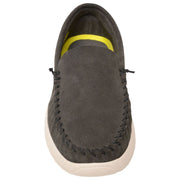 Minnetonka Discover Classic Moccasins for Men - Charcoal - 10M