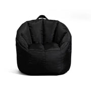 Big Joe 0653637 Milano Kid's Bean Bag Chair, Smartmax 2ft, Black