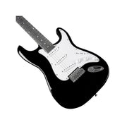 Rockjam Full Size Electric Guitar Kit EG1-BK-SK-V - BLACK ONE SIZE