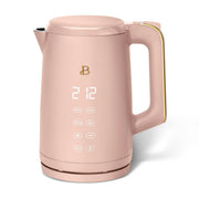 Beautiful 19483 1.7-Liter Electric Kettle 1500 W with One-Touch Activation, Rose by Drew Barrymore
