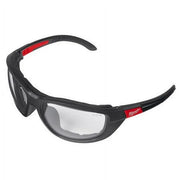Milwaukee 48-73-2040 Clear High Performance Safety Glasses With Gasket, Single Pack