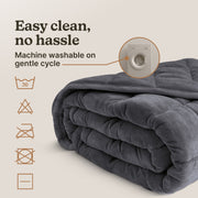 Homedics HCB-W50A-2 Premium Cozy Calming 15 lb Weighted Blanket 48 x 72 Inches