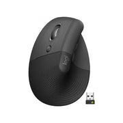 Logitech 910-006467 Lift Left Vertical Wireless Ergonomic Left-Handed Mouse with 4 Customizable Buttons - Graphite