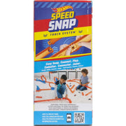 Mattel Hot Wheels Track Creator Triple Loop Pack, 24-Piece Speed Snap Track Set with 1:64 Scale Die-Cast Car, Multicolor