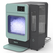 Vecys Nugget Ice Maker, 44lbs/Day Capacity, Dual Water Reservoir, Self-Cleaning, Sage, IC1501
