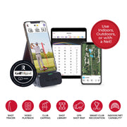 Rapsodo 75RU000 Mobile Launch Monitor for Golf Indoor and Outdoor Use With GPS Satellite View