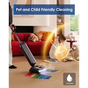 Tineco Floor One S9 Artist Steam Cordless Wet Dry Steam Mop and Vacuum Cleaner with 320F HyperSteam, Dual Tank, Self-Cleaning System FW2A0500US