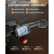 Kistp KC1-Black 12 inch Commuter Electric Scooter with Basket, KC1